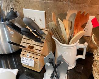 knives and utensils