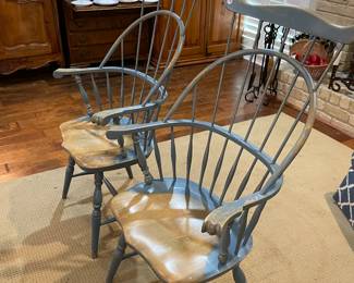 Windsor chairs!  So cool!