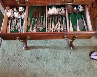 Silverware Cabinet (silverware not included)