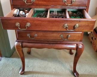 Silverware Cabinet (silverware not included)