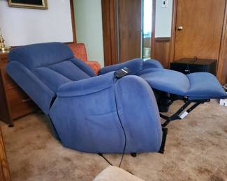 Recliner - shown reclined with remote