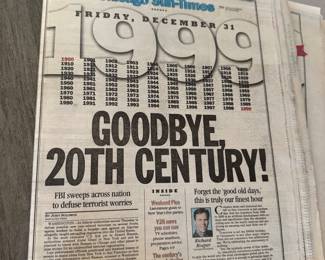 Chicago sometimes Friday, December 31, 199 9 x 20th century