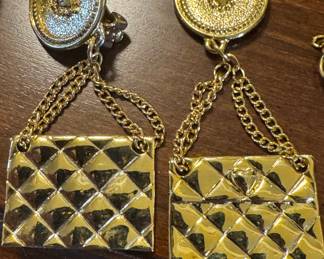 Vintage Chanel Style Earrings