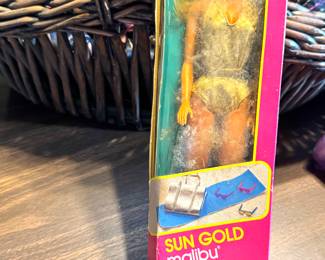 Sun Gold Malibu Barbie with Original Box