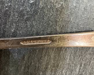 community silverware