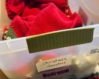 Vintage Christmas sweaters