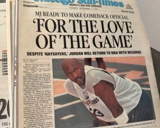 Chicago suntimes for the love of the game