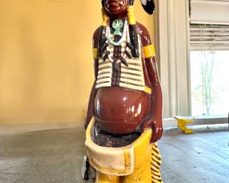 Sittre Ceramics Product Inc (1980) Native American Indian Planter