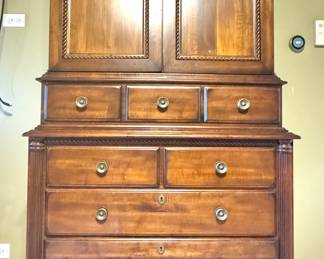 Handcrafted Bedroom Dressers, Nightstand, Mirror, and Headboard