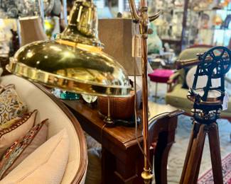 Vintage Operating Room Lamp converted to a floor lamp
