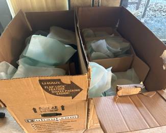 Boxes of huge set of china