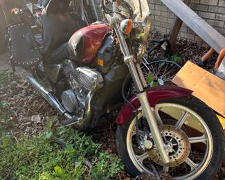 Wrecked Motorcycle