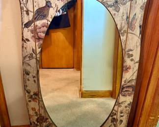 Large wall mirror