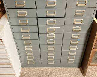 30 Drawer Metal Industrial Cabinet