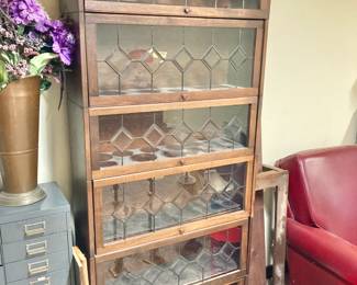 Vintage Lundstrom Sectional Bookcase