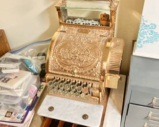 Antique National 317 Cash Register