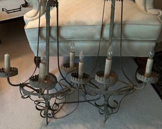 Vintage 3 Light Candelabra Wall Sconce Set