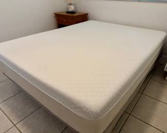 Queen Tempur-Pedic Bed
