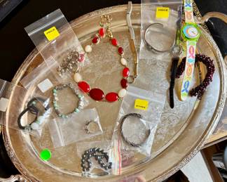 Jewelry is off-site until sale