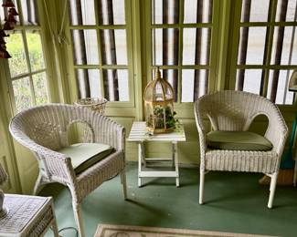 Vintage wicker