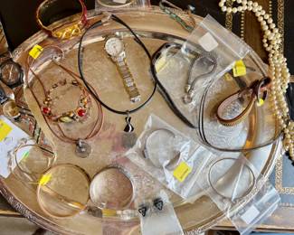 Jewelry is off-site until sale