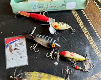 Vintage fishing lures