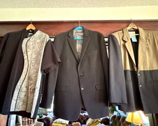 Men’s vintage blazers and shirt