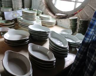 Hall pottery bowls
