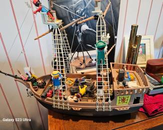 large toy boat
