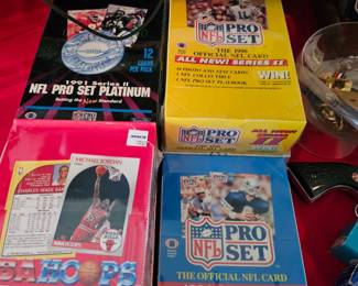 Baseball, foot ball cards