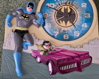 vintage Batman clock