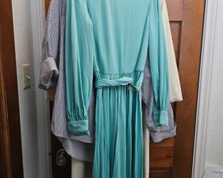lots of vintage clothing