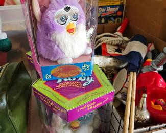 Furbies with and without box