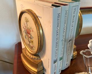 Pair ornate bookends