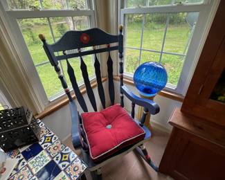 Painted rocker