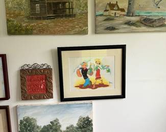 Canvas paintings