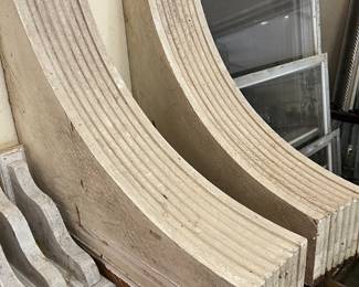 Large wood corbels 
