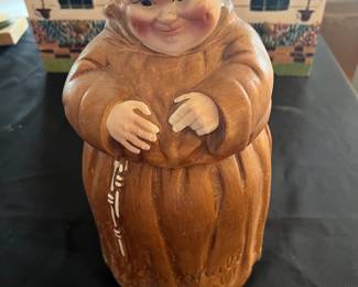 Monk Cookie jar