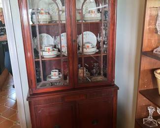 1940’s Cherry China cabinet