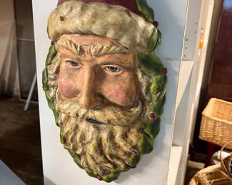 Large Santa face