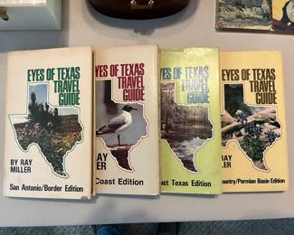 Signed Ray Miller Eyes of Texas Travel Guide