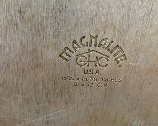Vintage MAGNALITE Aluminum roaster