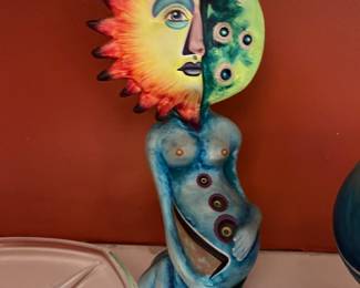 Signed and numbered artist Alexander Flores sculpture