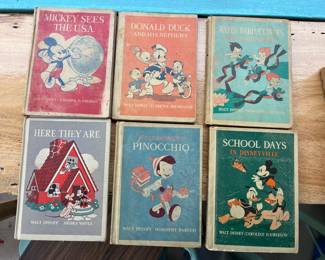 Vintage 1930's and 40's Disney books