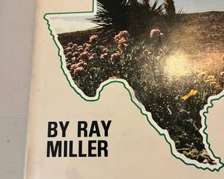 Signed Ray Miller Eyes of Texas Travel Guide