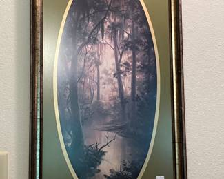 Dalhart Windberg's Framed "Nature's Inner Glow"--Windberg is a Texas artist