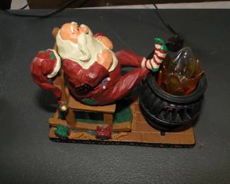 Folk Art Santa