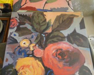 Floral artwork