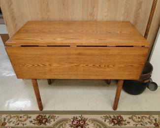Yup, someone's Grandfather made this table in shop class in Akron Michigan