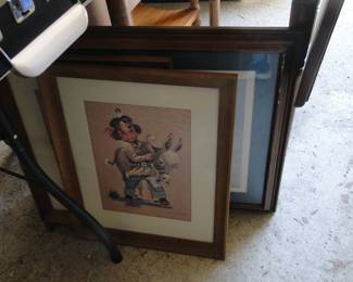We have lots of great pieces of artwork at this sale too